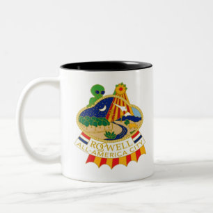 Roswell New Mexico Två-Tonad Mugg