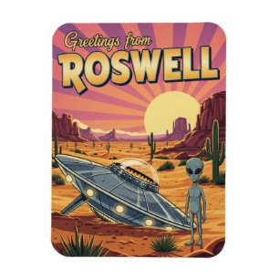 Roswell New Mexico Utomjording Magnet