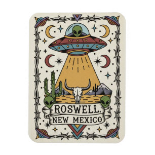 Roswell New Mexico Utomjording Magnet