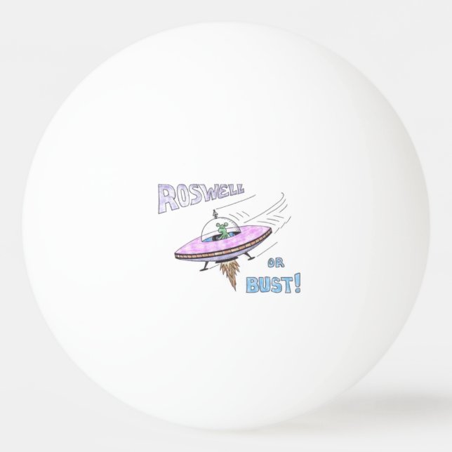 ROSWELL Ping-Pong Ball Pingisboll (Framsidan)