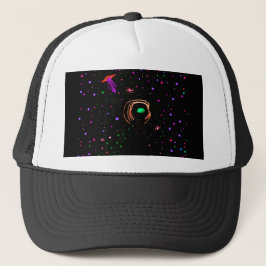 Roswell Red UFO Spacewalk - Baseball Hat Keps