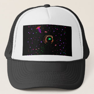 Roswell Red UFO Spacewalk - Baseball Hat Keps