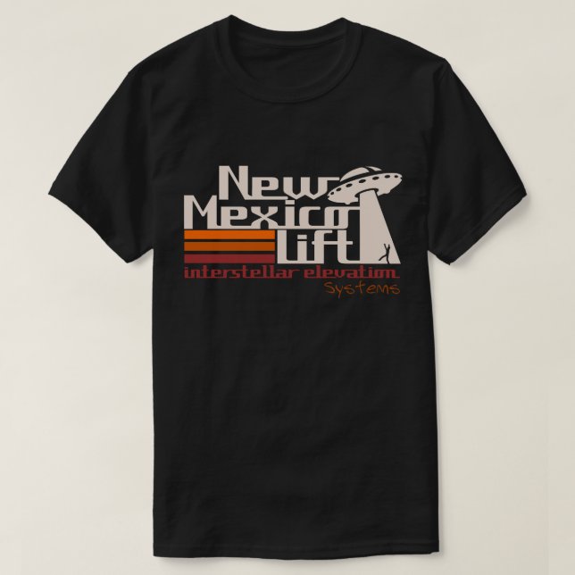 Roswell roligt new mexico t shirt (Design framsida)