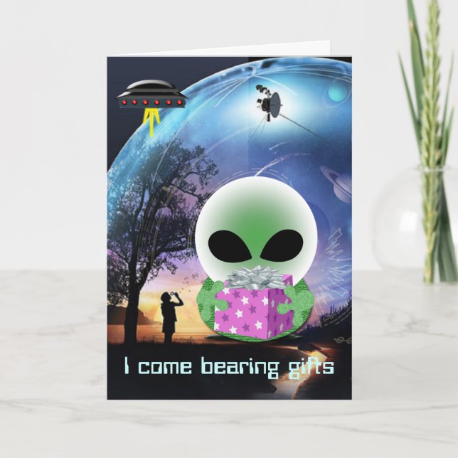Roswell skämt kort (Framsida)