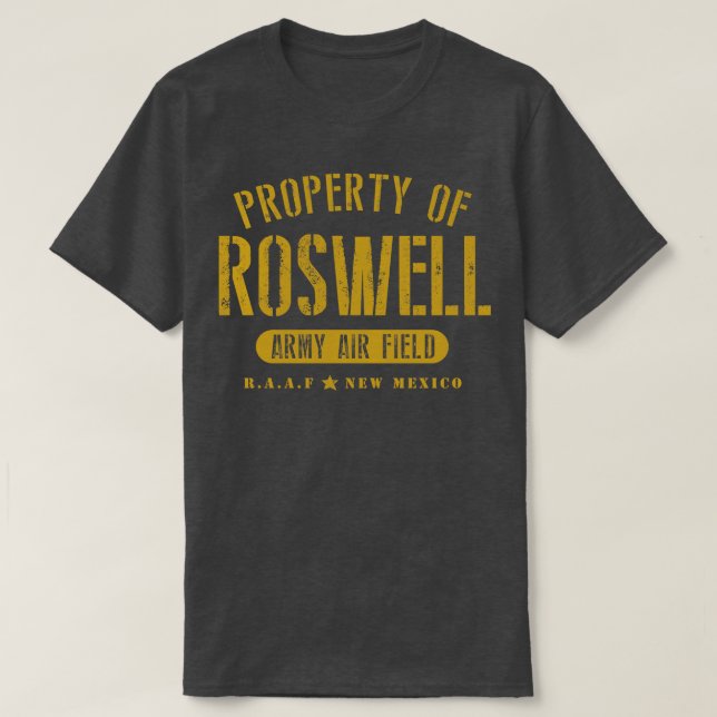 Roswell T Shirt (Design framsida)