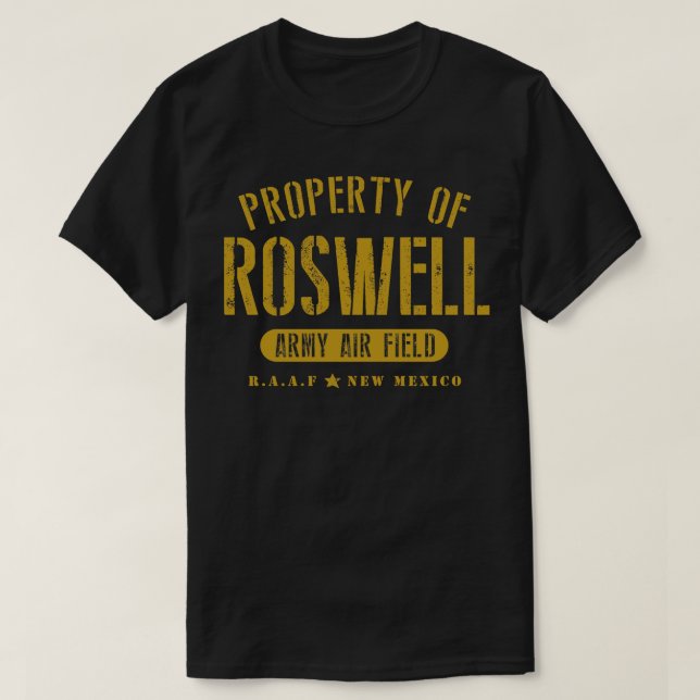 Roswell T Shirt (Design framsida)