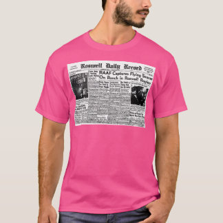 Roswell Ufo Crash News - juli 81947 T Shirt