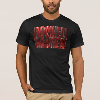 Roswell UFO-krasch och övervakning var verklig T Shirt