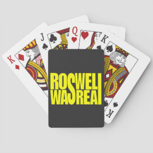 Roswell UFO kraschade. Casinokort