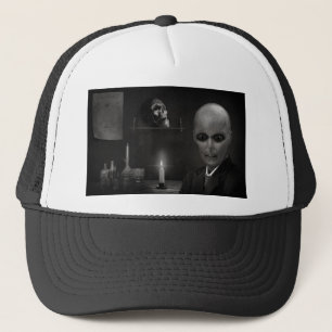 roswell-utlänning truckerkeps