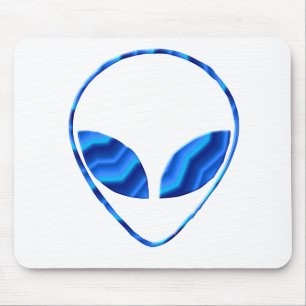 Roswell vadderar den främmande musen musmatta