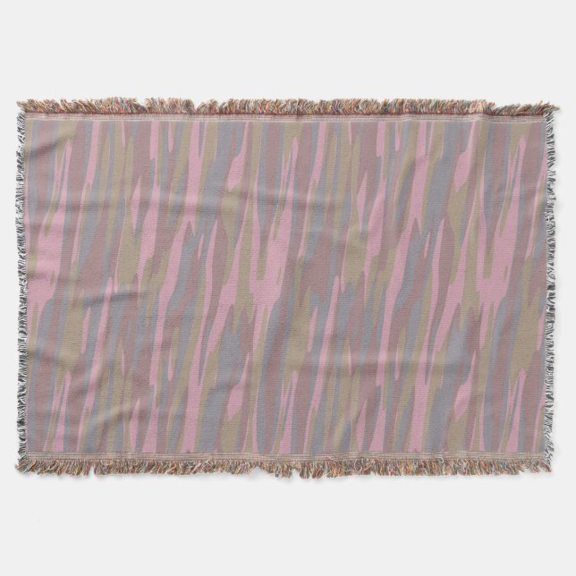 Rosy Brown, faded pink, mountain mist camo Filt (Framsidan)