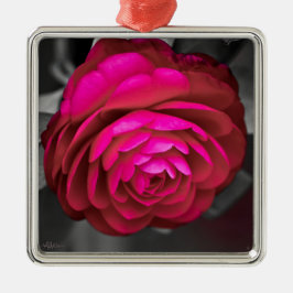 Rosy Camellia Julgransprydnad Metall
