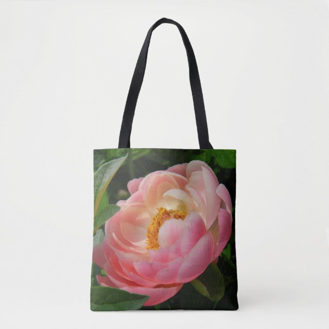 Rosy Glow Tote Tygkasse (Framsida)