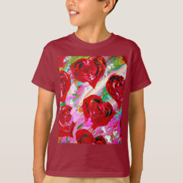 Rosy Hearts T Shirt