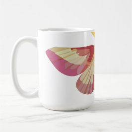Rosy Maple Moth Sticker Kaffemugg