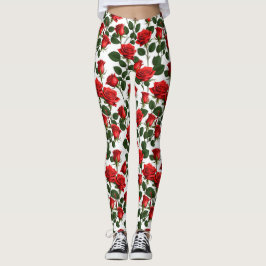 Rosy Riot: Thorny Tango från Kärlek Leggings