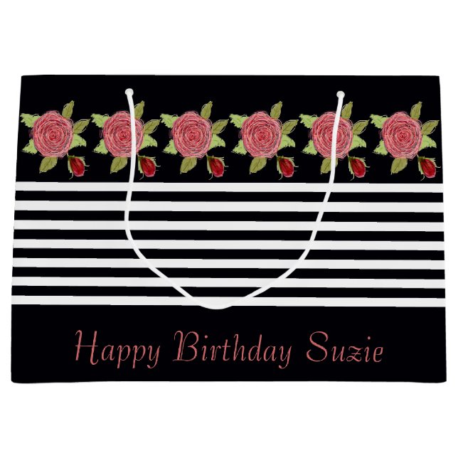 Rosy Rosa Blommigt (Framsidan)