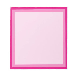 Rosy Rosa Classic Boarder Photo ram Anteckningsblock
