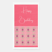 Rosy Rosa med Burgundy