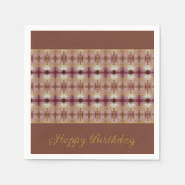 Rosy Rosa och Guld Pappersservett