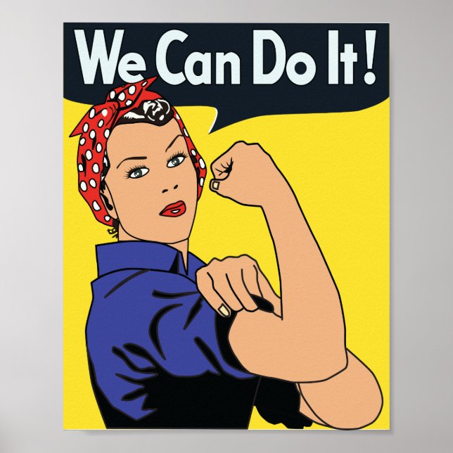 Rosy The Riveter Poster (Framsidan)