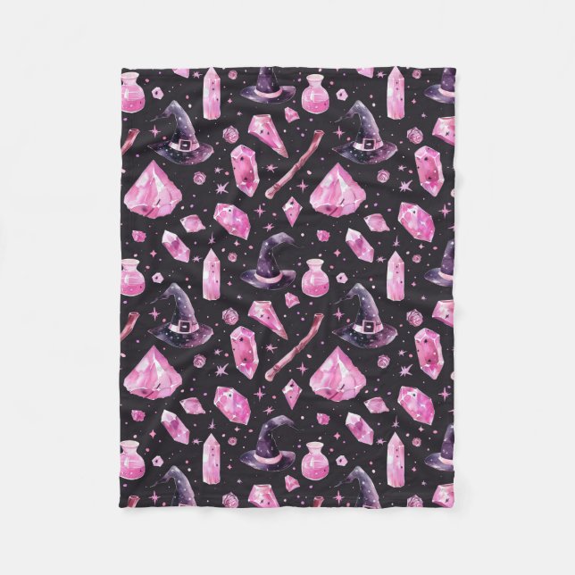 Rosy Witch Fleece Blanket (Framsidan)