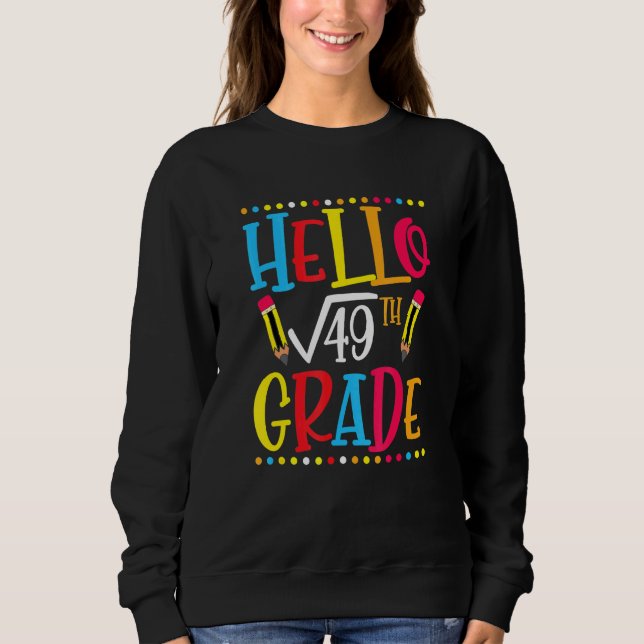 Rot för 49 matematiklärare i Student T Shirt (Framsida)