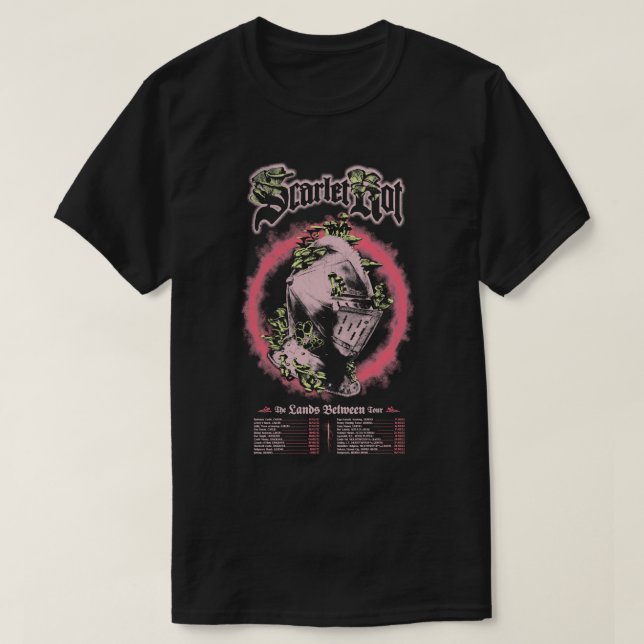 Rot-rundtur för scarlet t shirt (Design framsida)
