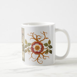 Rota av Tudoren steg vid den Mari Griffith muggen Kaffemugg