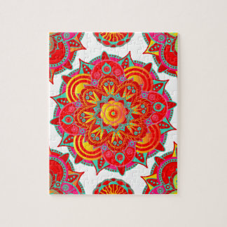 Rota den Chakra mandalaen Pussel