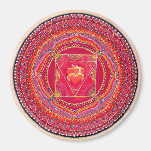 Rota den Chakra Mandalamagneten Magnet