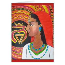 Rota det Chakra (Lam) kortet OBS Kort