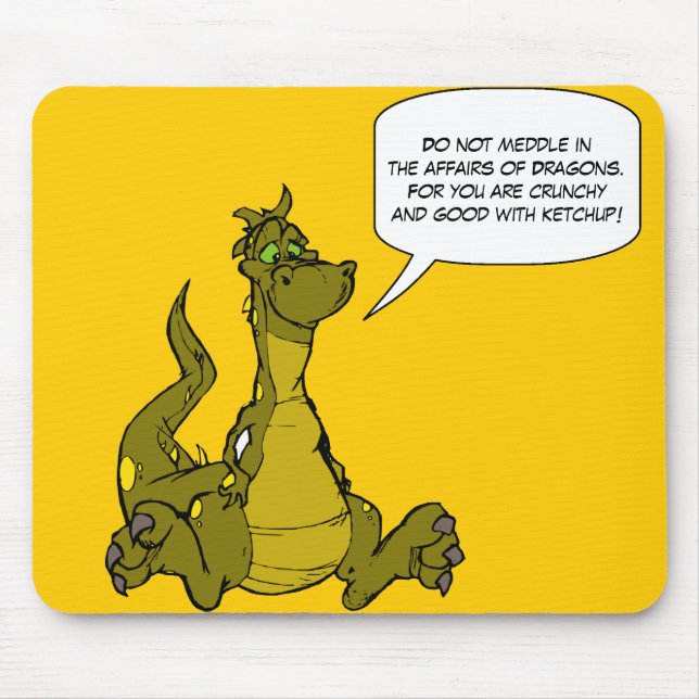 Rota i inte i angelägenheterna av Dragons. Musmatta (Framsidan)