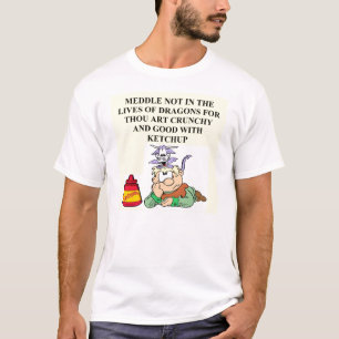 rota i inte med fantasidrakeproverb t-shirt