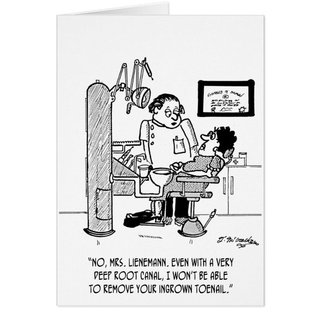 Rota kanalen till Removel Lienemann den Ingrown Hälsningskort (Framsidan)