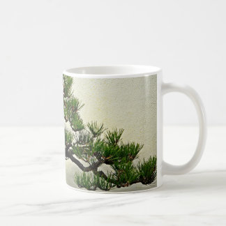 Rota över träd för stengräsBonsai Kaffemugg