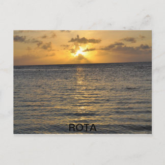 Rota Sunset Vykort