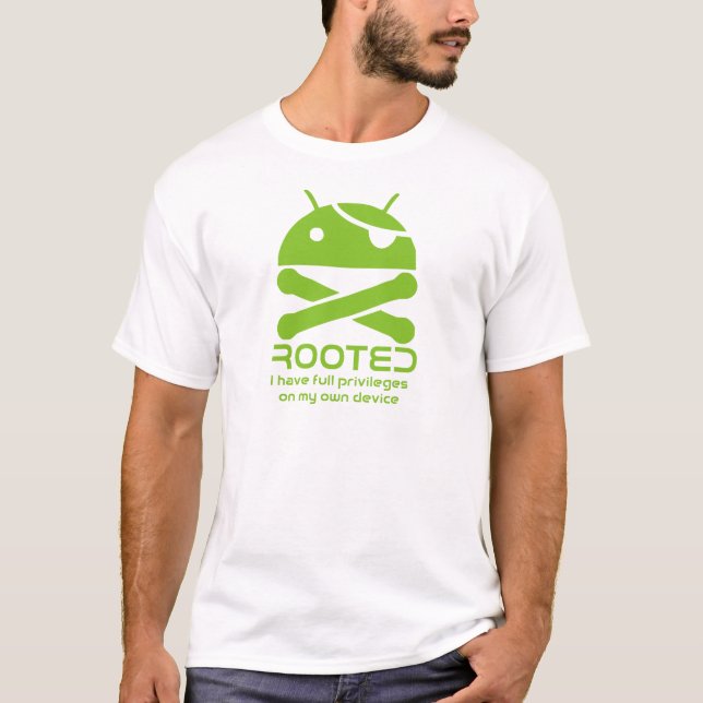 Rotad Android Tröja (Framsida)