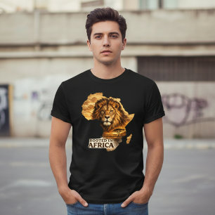 Rotad i Afrika Lejon T Shirt