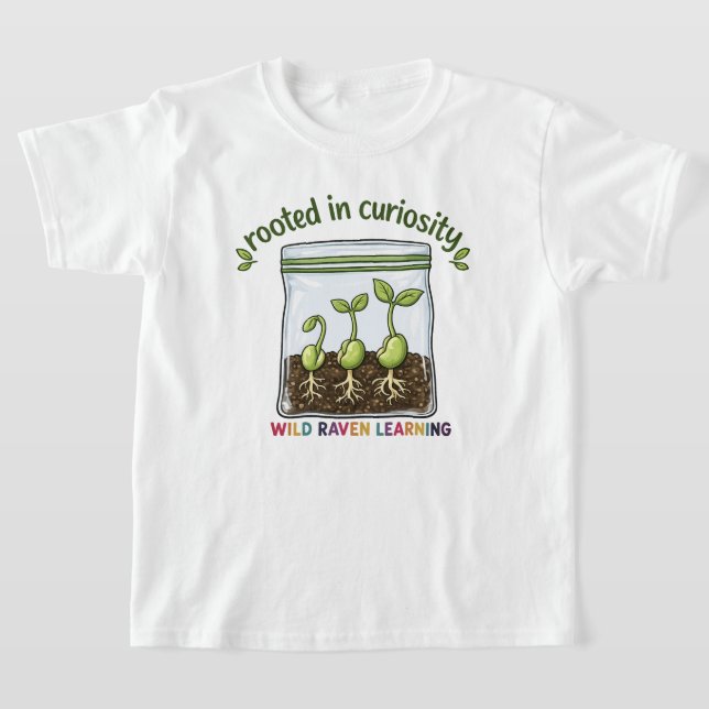 Rotad i nyfikenhet t shirt (Laydown)