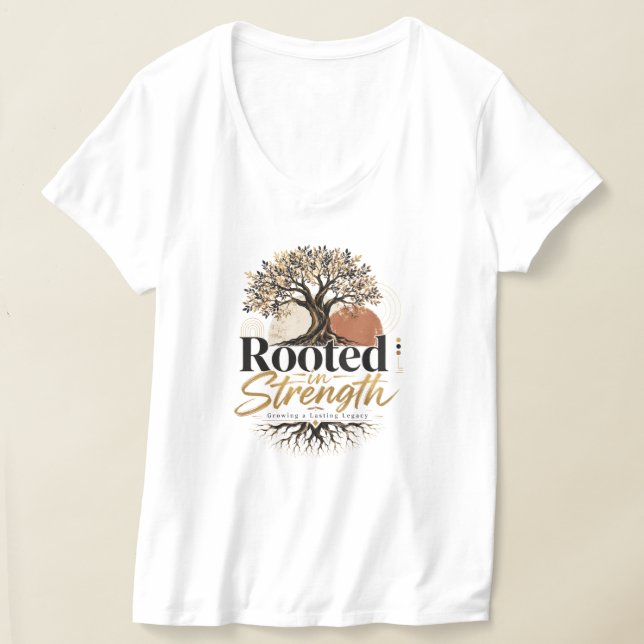 Rotad i styrka t shirt (Laydown)