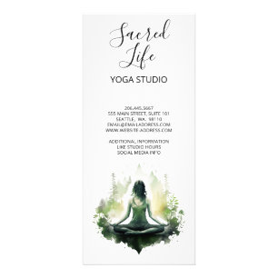 Rotad ljus Meditation om den heliga femininen Reklamkort