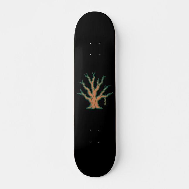 Rotad & Rastlös Mini Skateboard Bräda 18,5 Cm (Framsida)