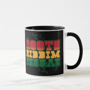 Rotar den Riddim reggaen Mugg