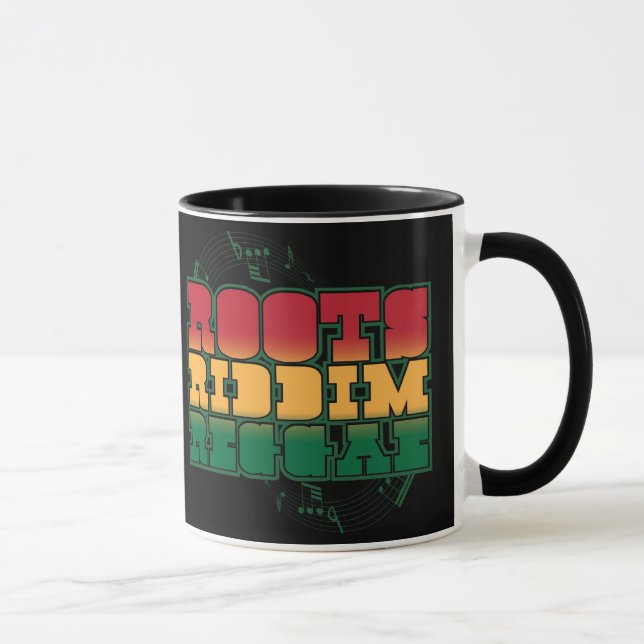 Rotar den Riddim reggaen Mugg (Höger)