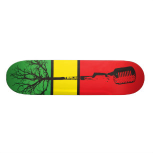 "ROTAR MIC ", MINI SKATEBOARD BRÄDA 18,5 CM