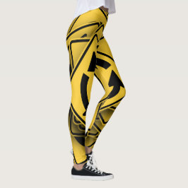 ROTARY ROGOY ROAD SIGNS LEGGINGS