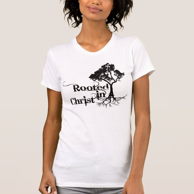 Rotat i Kristusutslagsplats Tee Shirt (Framsida)