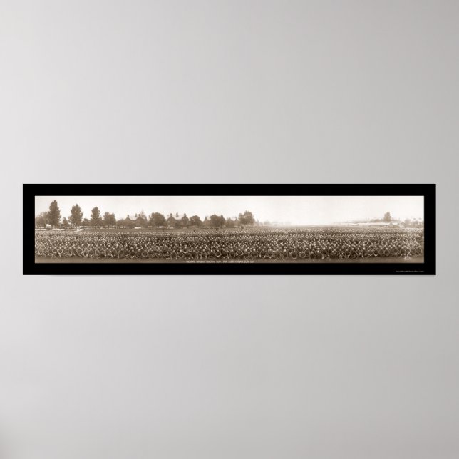 ROTC Fort Myer WWI Photo 1917 Poster (Framsidan)